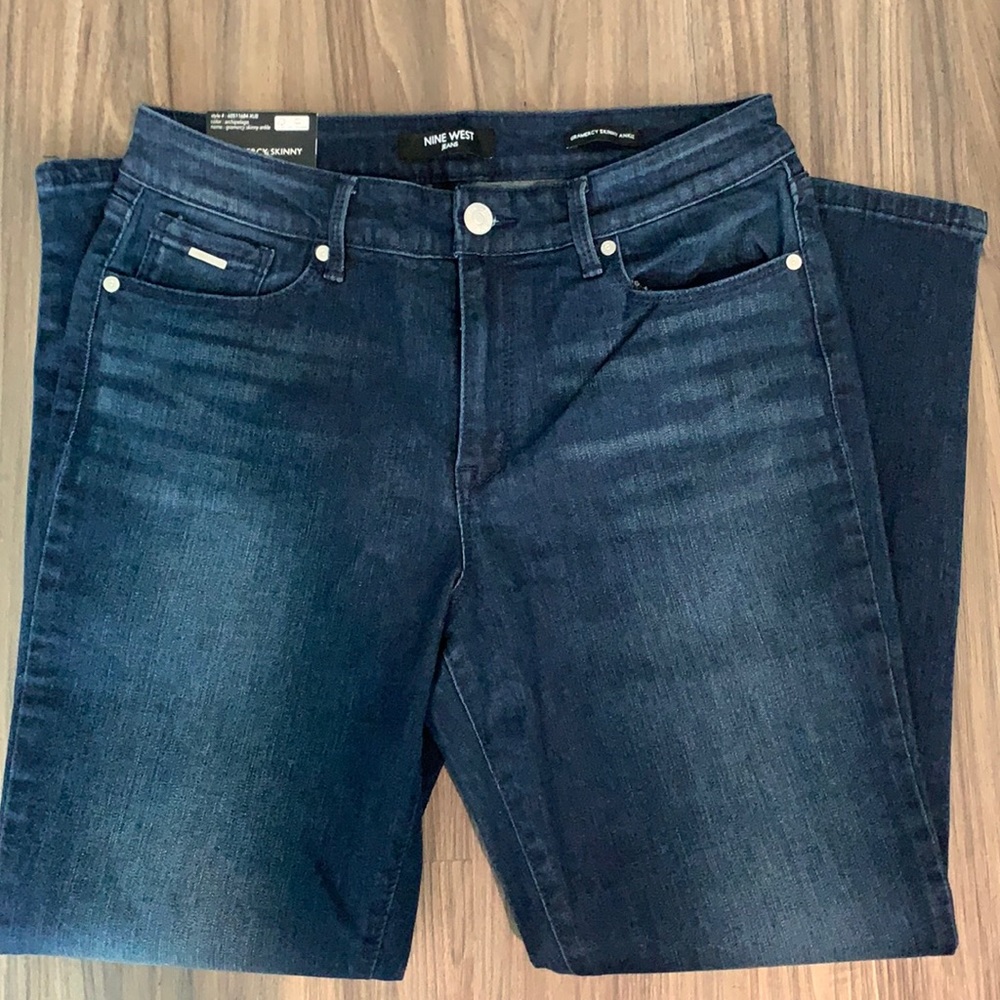 NWT Nine West Jeans Gramercy Skinny Ankle